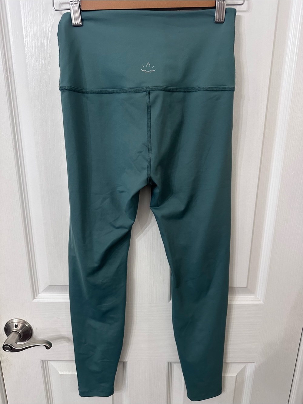 Beyond Yoga Spacedye Caught In The Midi Leggings Teal Pine Green - Size Small